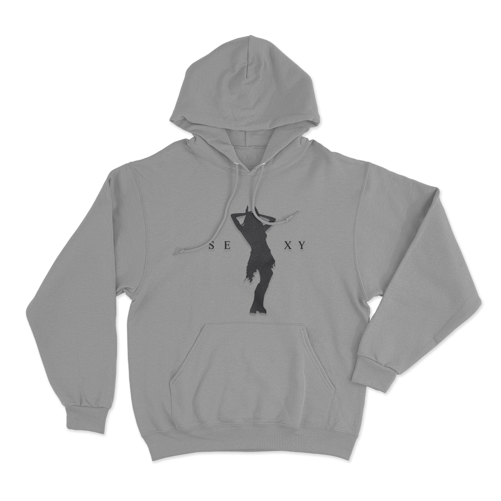 Lali Diva Sexy Silhouette Unisex Hoodie Grey Lali Diva Sexy Silhouette Unisex Hoodie Grey