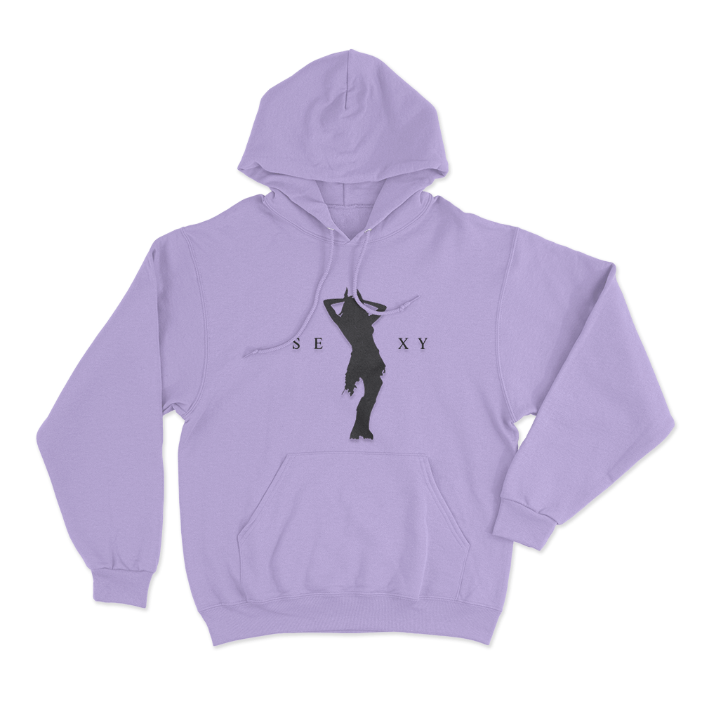 Lali Diva Sexy Silhouette Unisex Hoodie Purple Lali Diva Sexy Silhouette Unisex Hoodie Purple