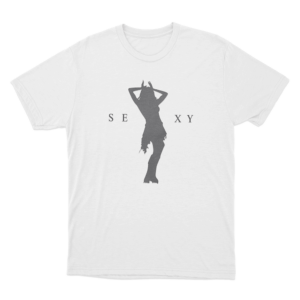 Lali Diva Sexy Silhouette Unisex T Shirt White