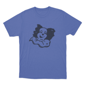 Lali Payaso Clown Unisex T Shirt Blue