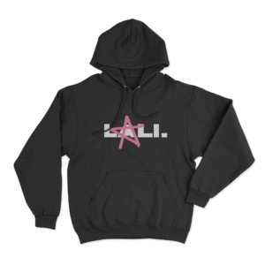 Lali Star Logo Unisex Hoodie Black