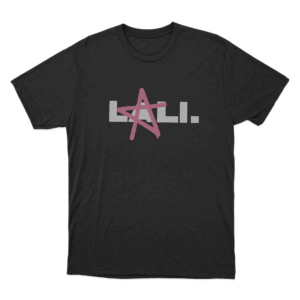 Lali Star Logo Unisex T Shirt Black